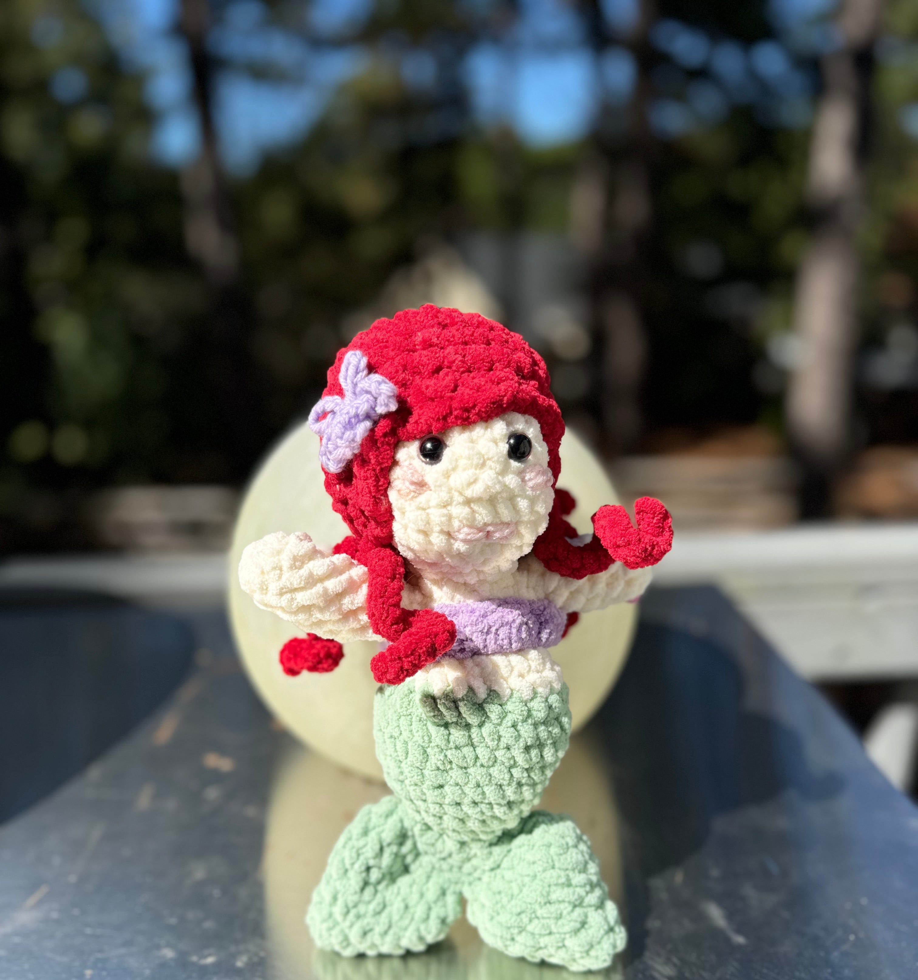 Handmade Crochet Mermaid