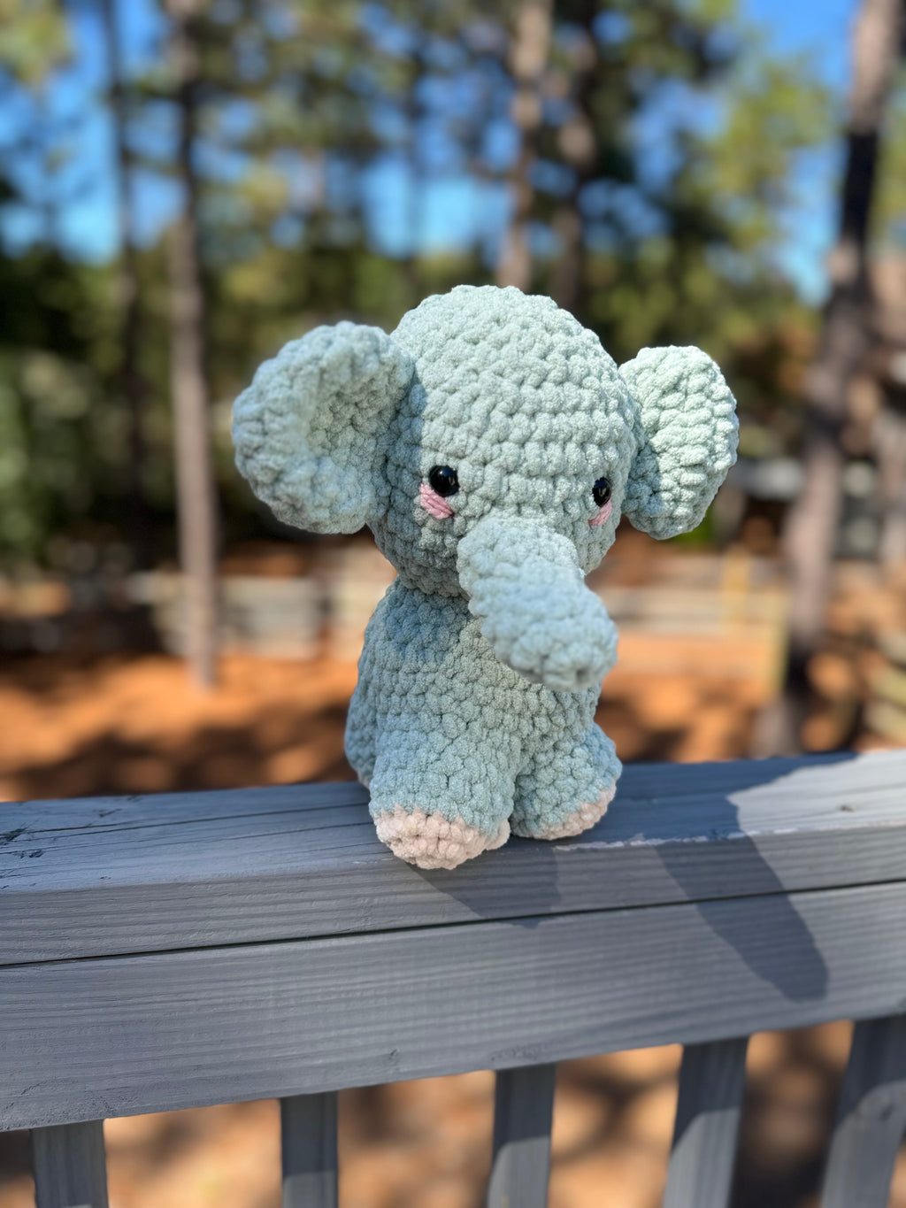 Handmade Crochet Elephant