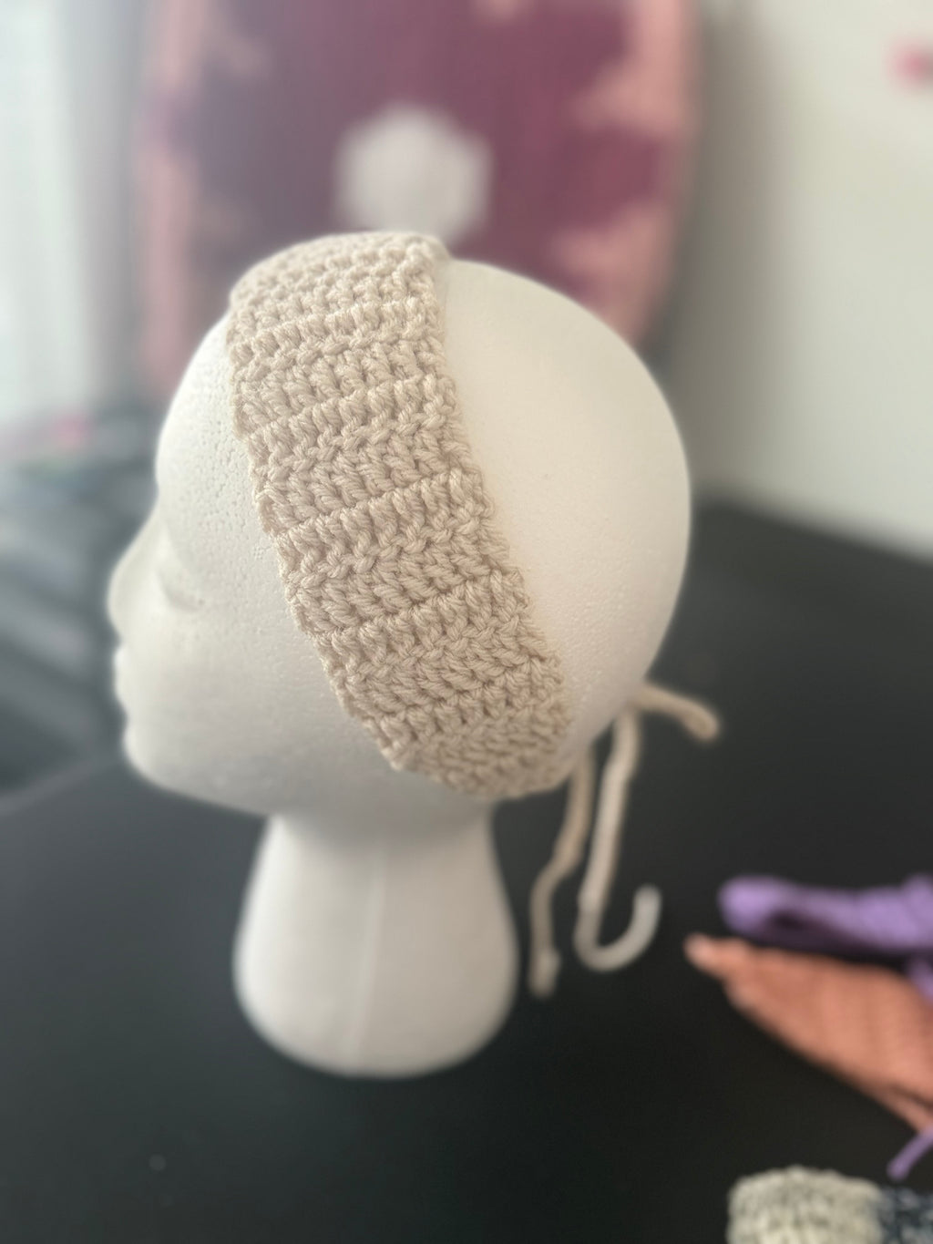 Handmade Crochet Headband/Hat-band