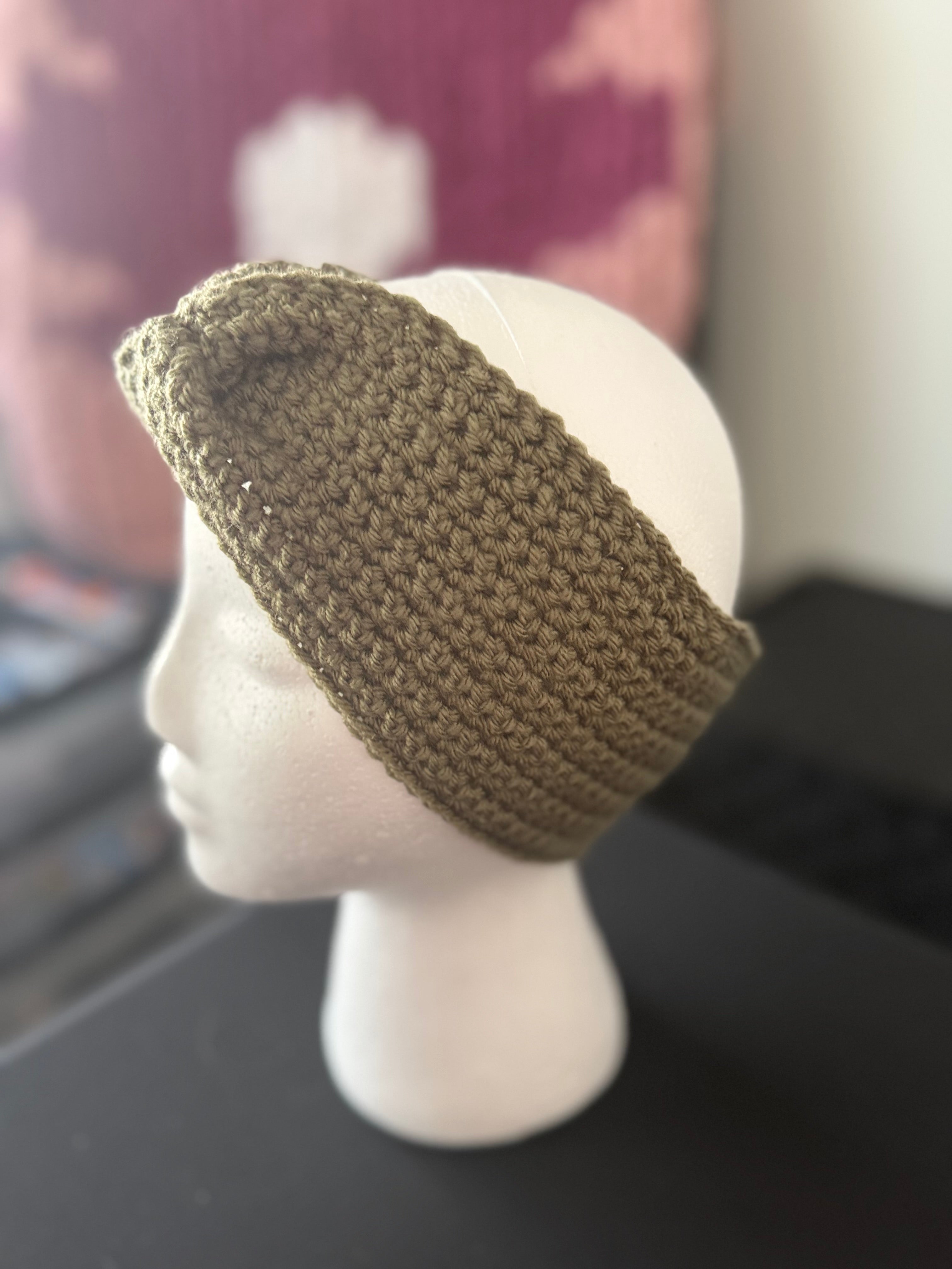 Handmade Crochet Headband/Hat-band