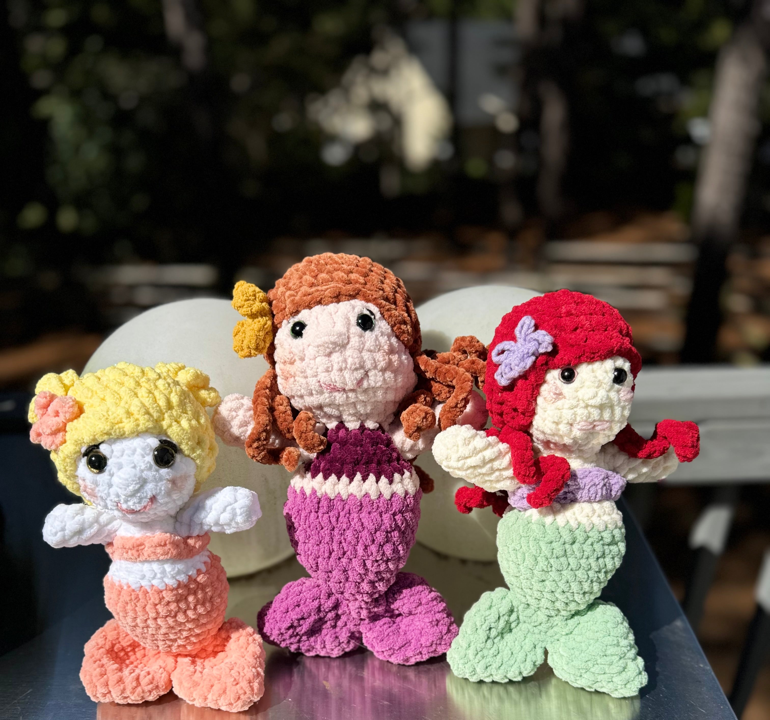 Handmade Crochet Mermaid