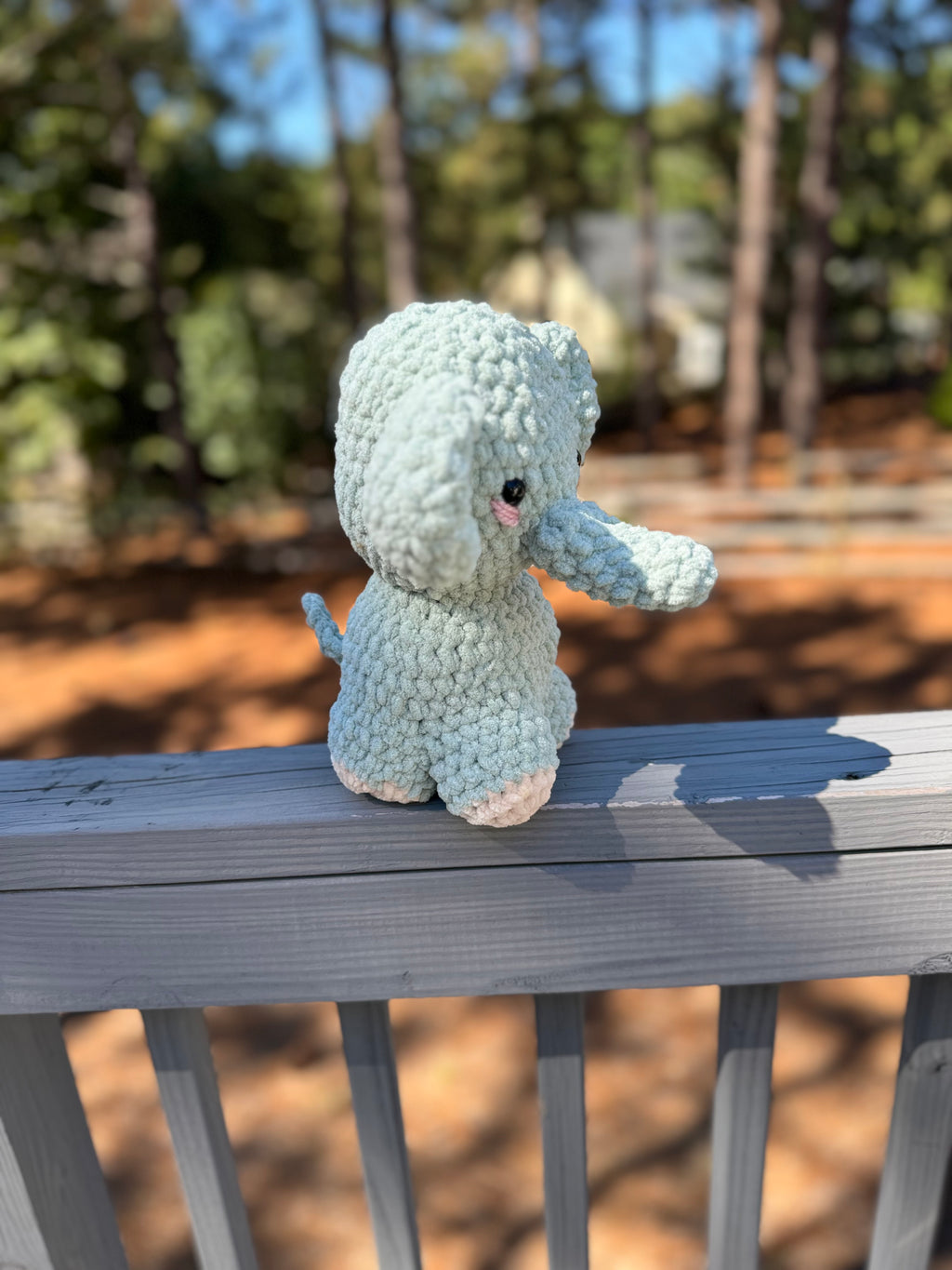 Handmade Crochet Elephant