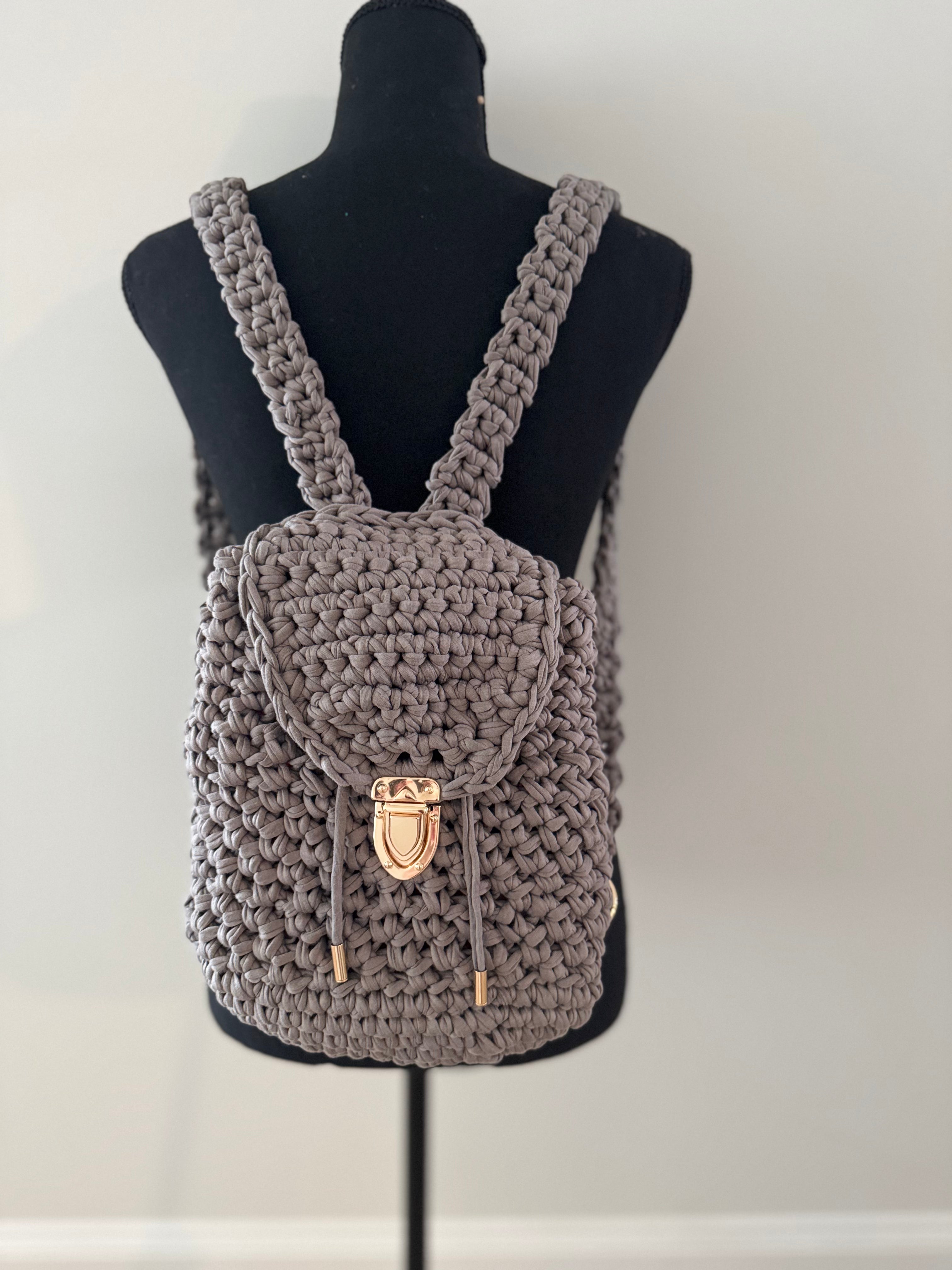 Handmade Crochet Backkpack