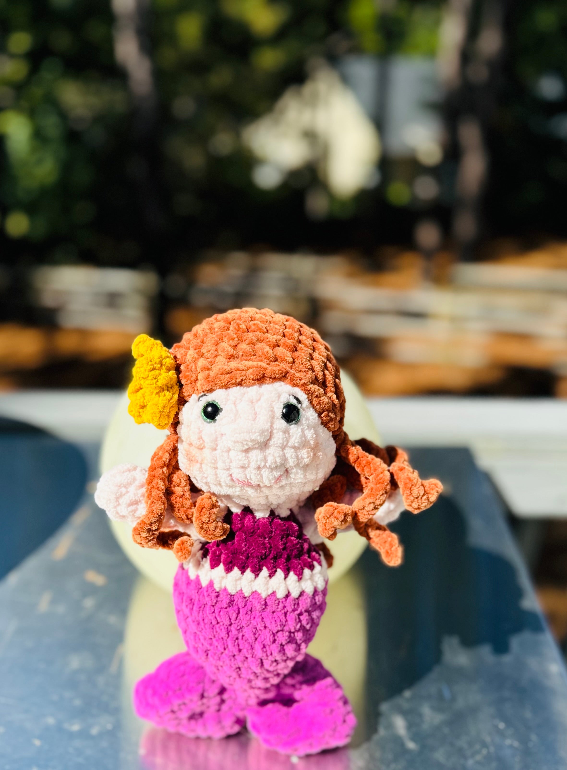 Handmade Crochet Mermaid