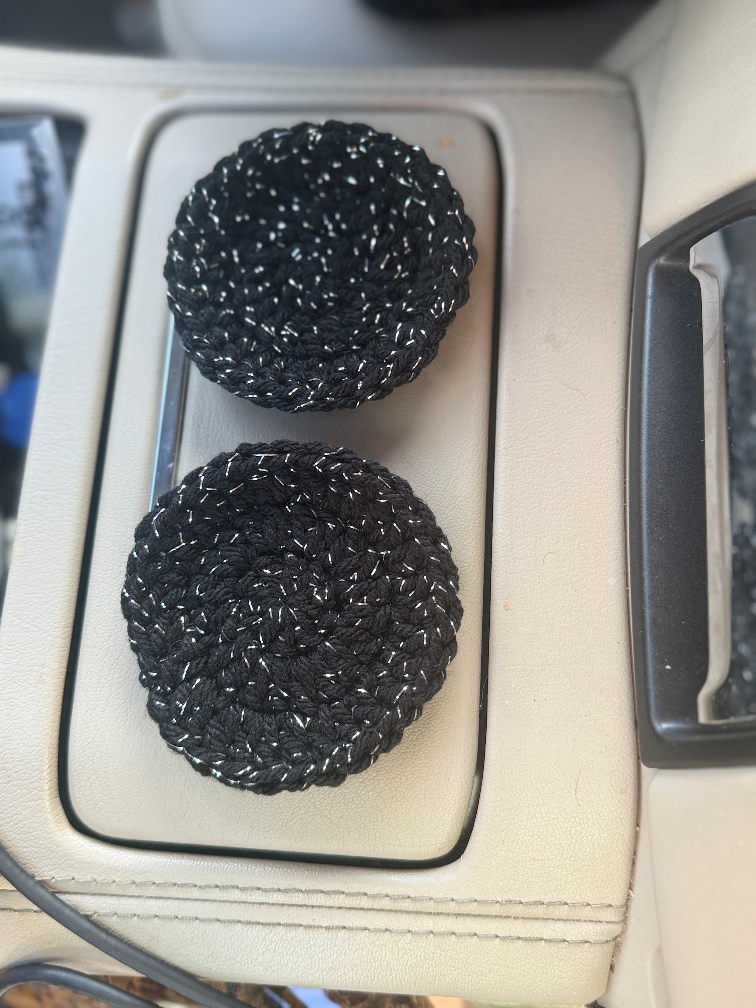 Handmade Crochet Car Coasters