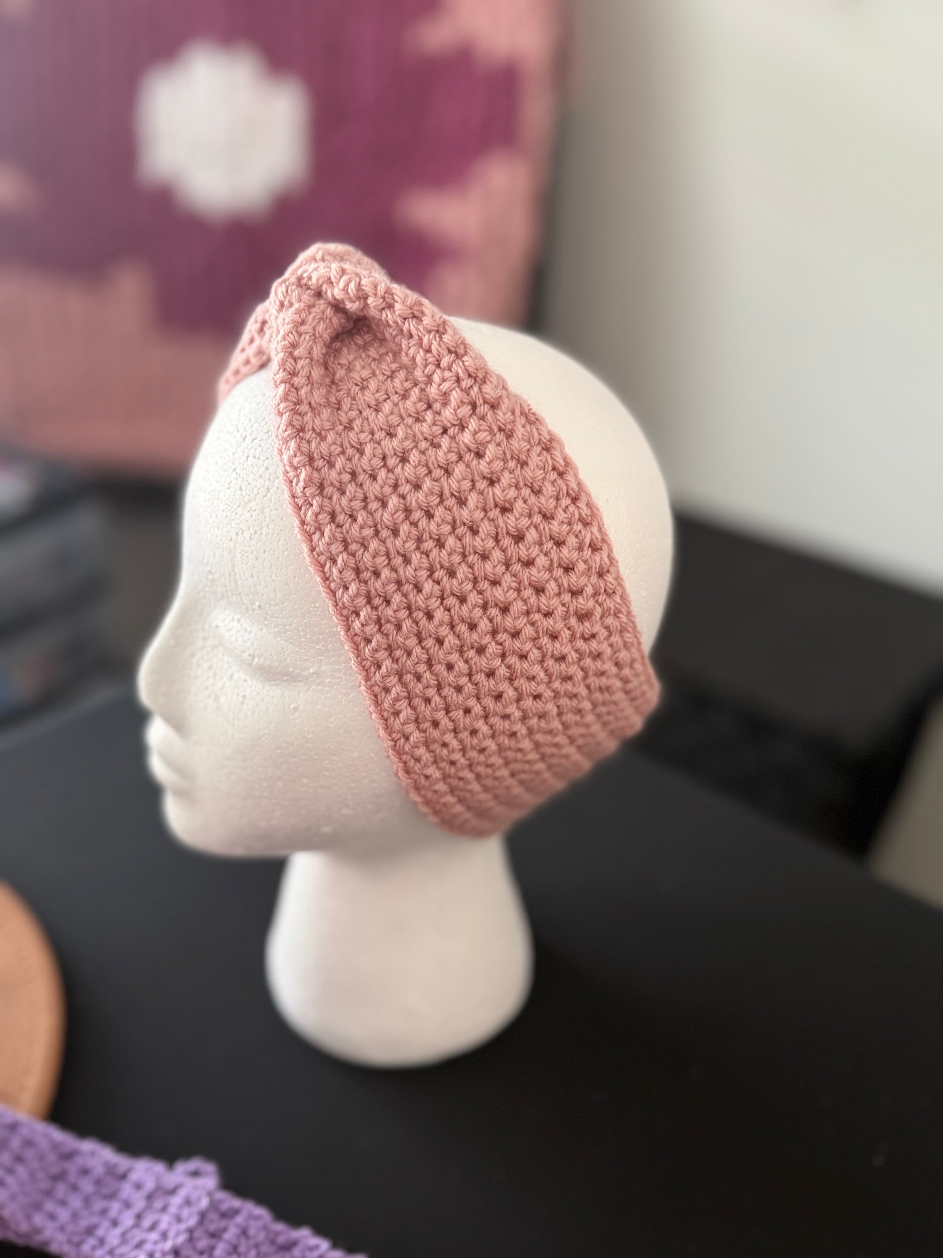 Handmade Crochet Headband/Hat-band