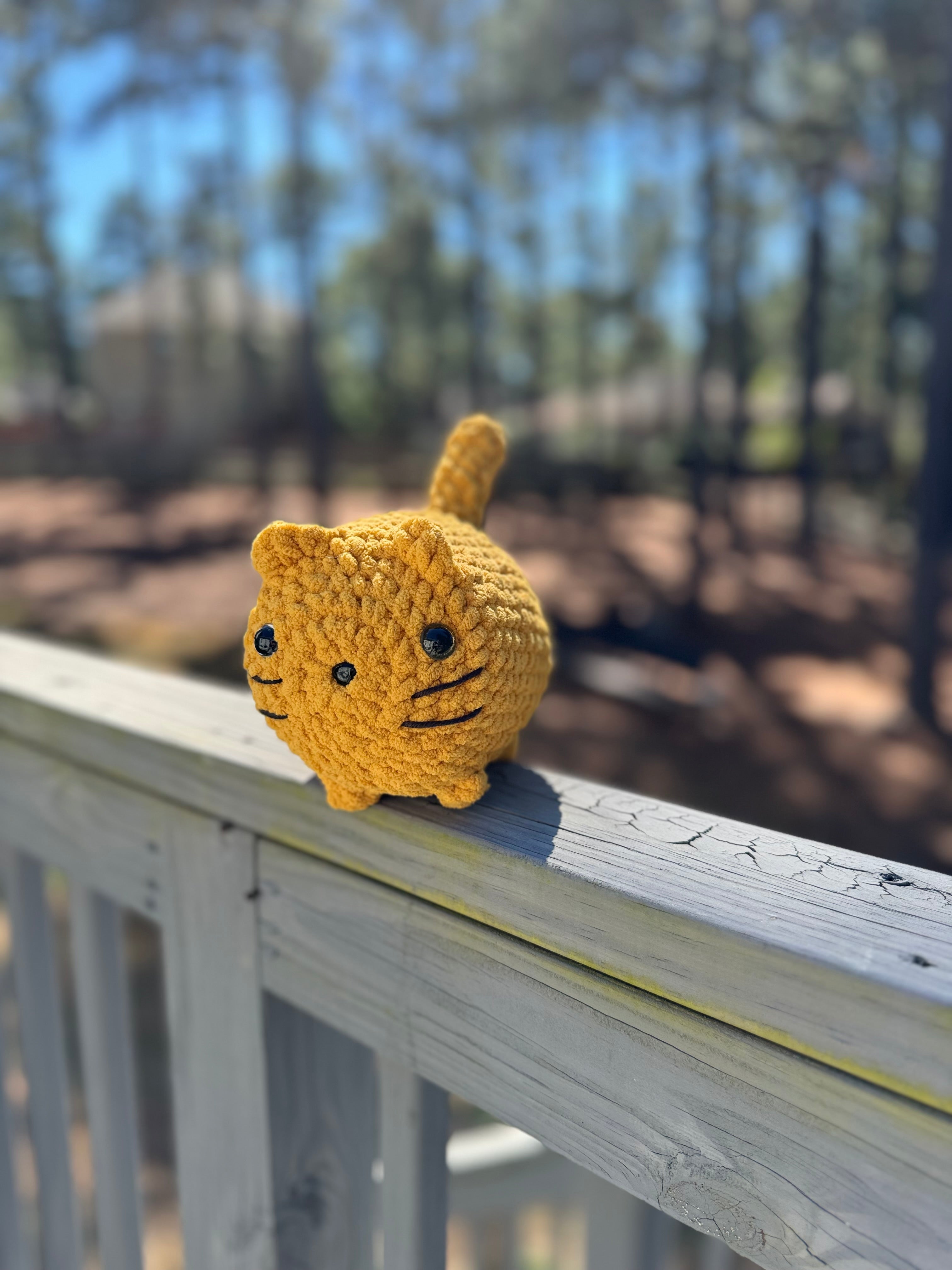 Handmade Crochet Cat