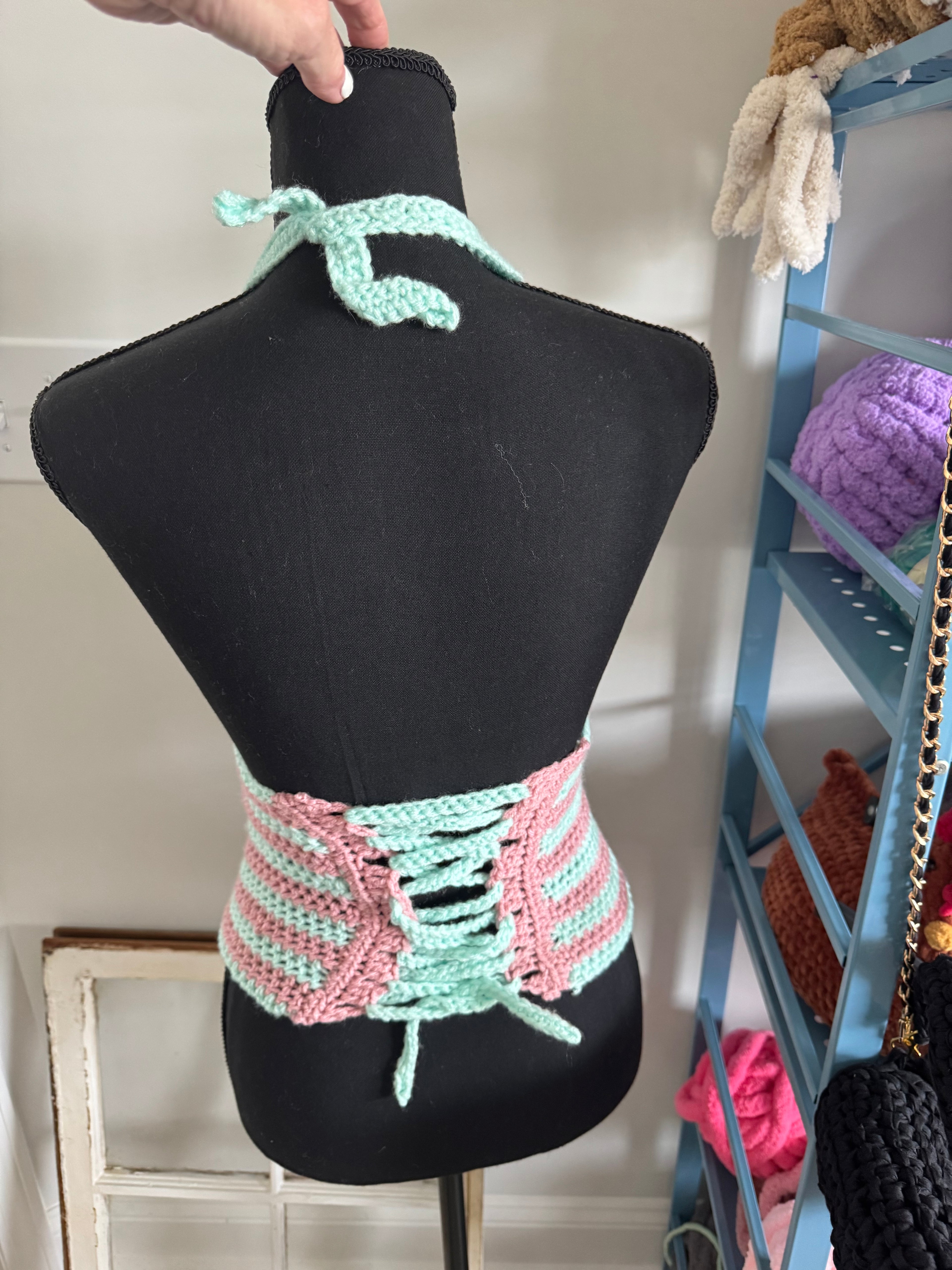 Handmade crochet tank top