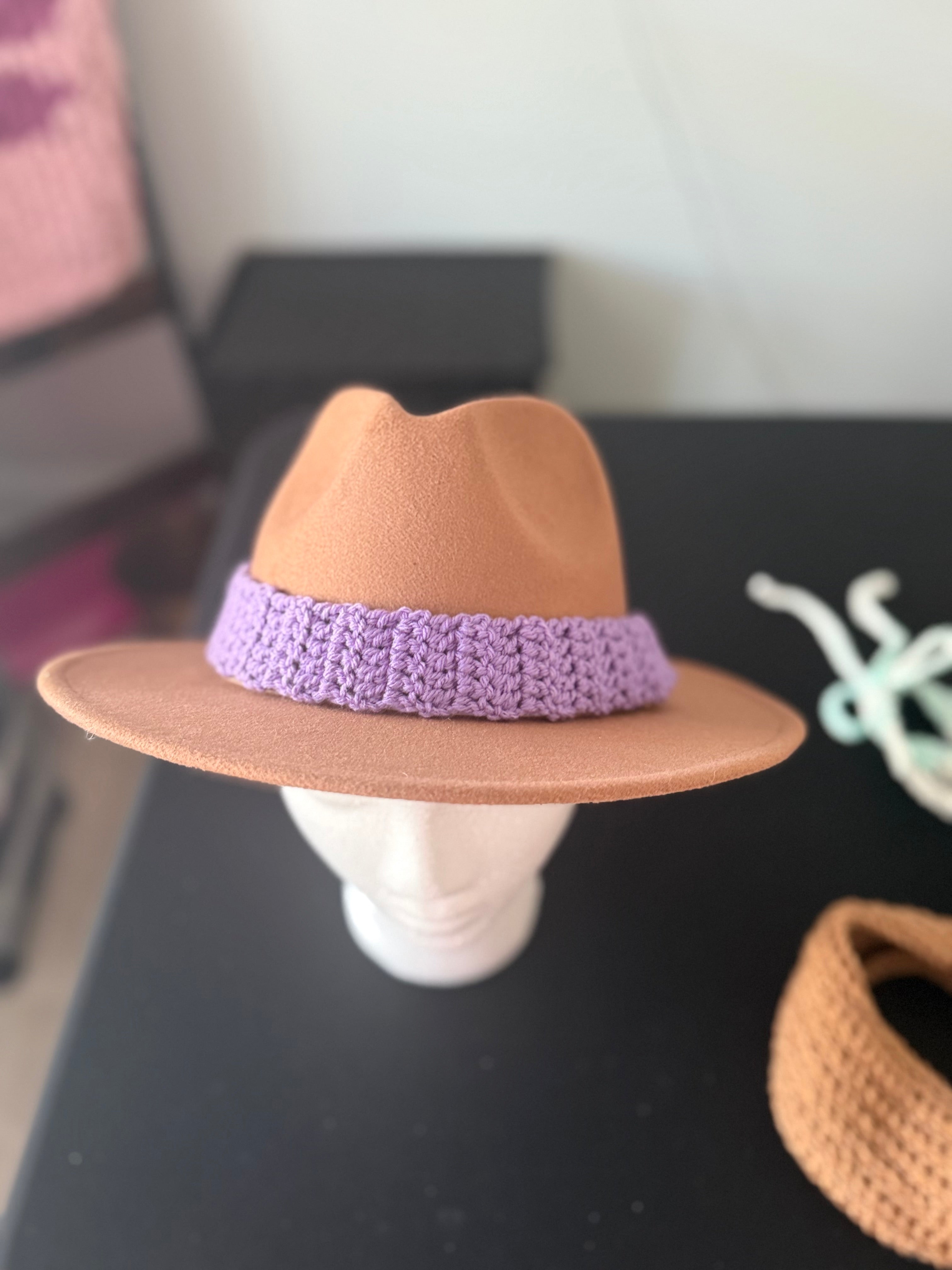 Handmade Crochet Headband/Hat-band