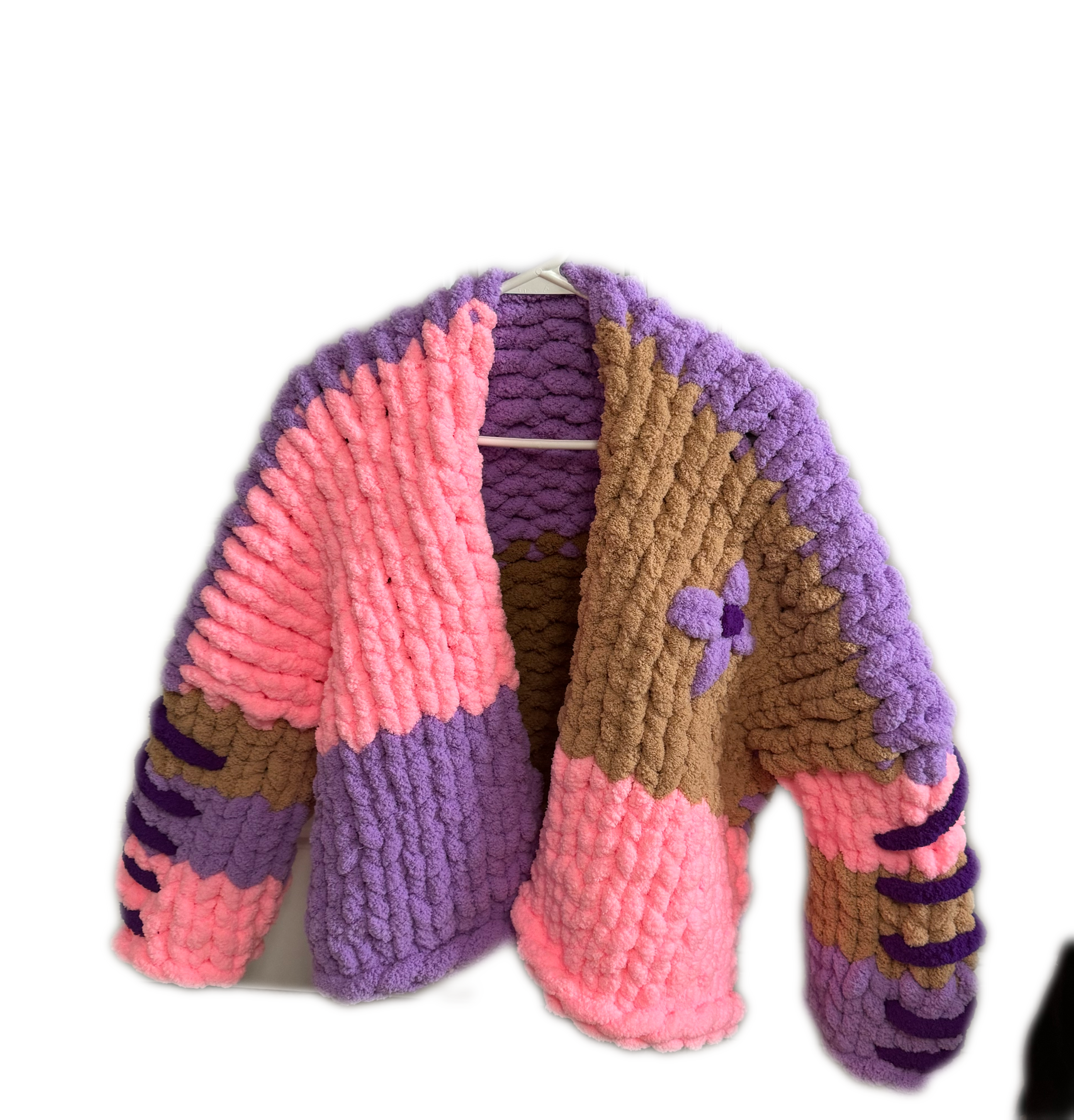 Handmade Knit Cardigan Sweater