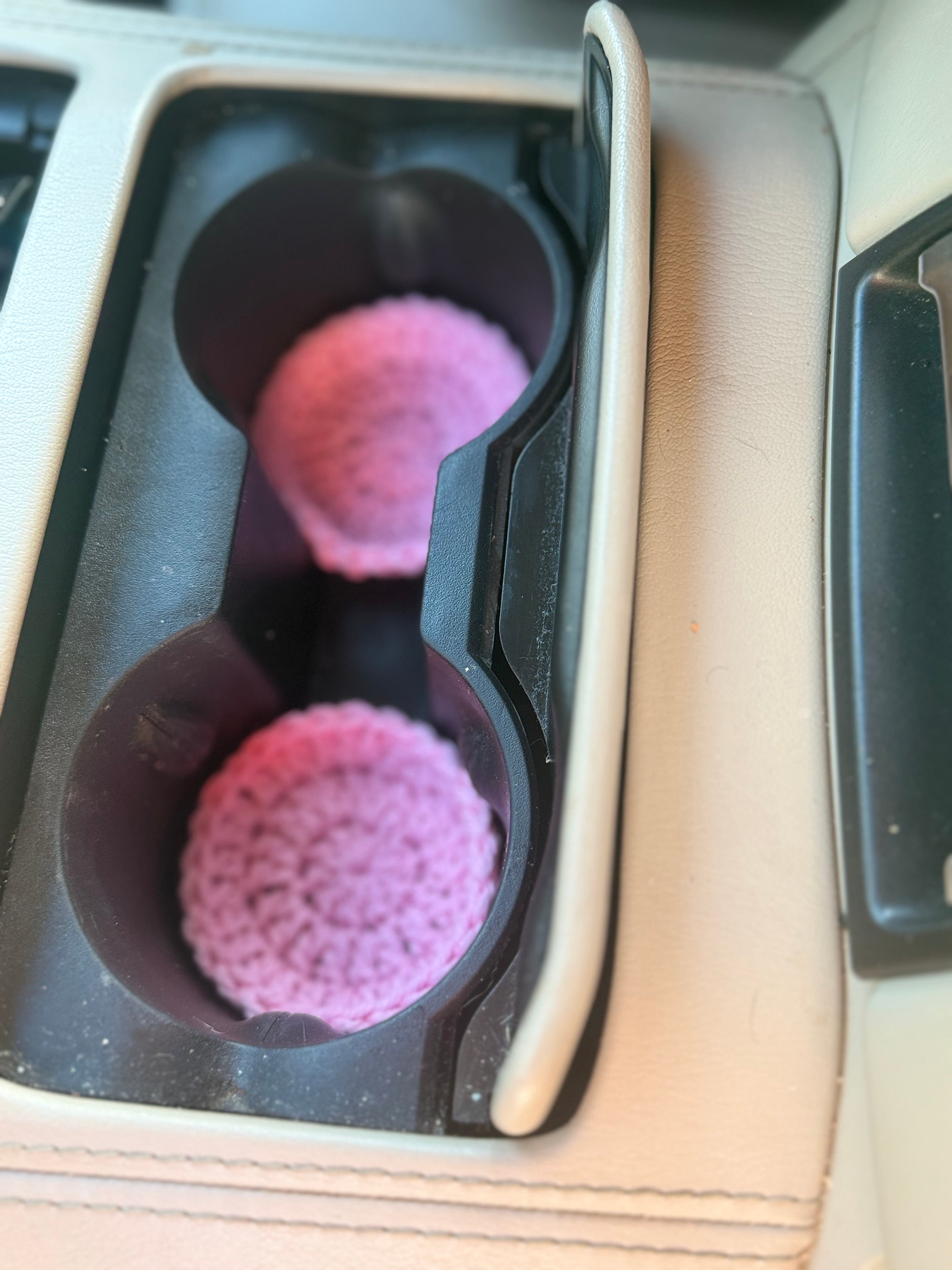 Handmade Crochet Car Coasters