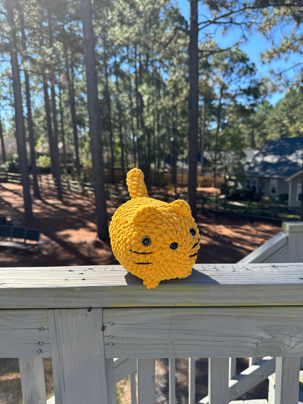 Handmade Crochet Cat
