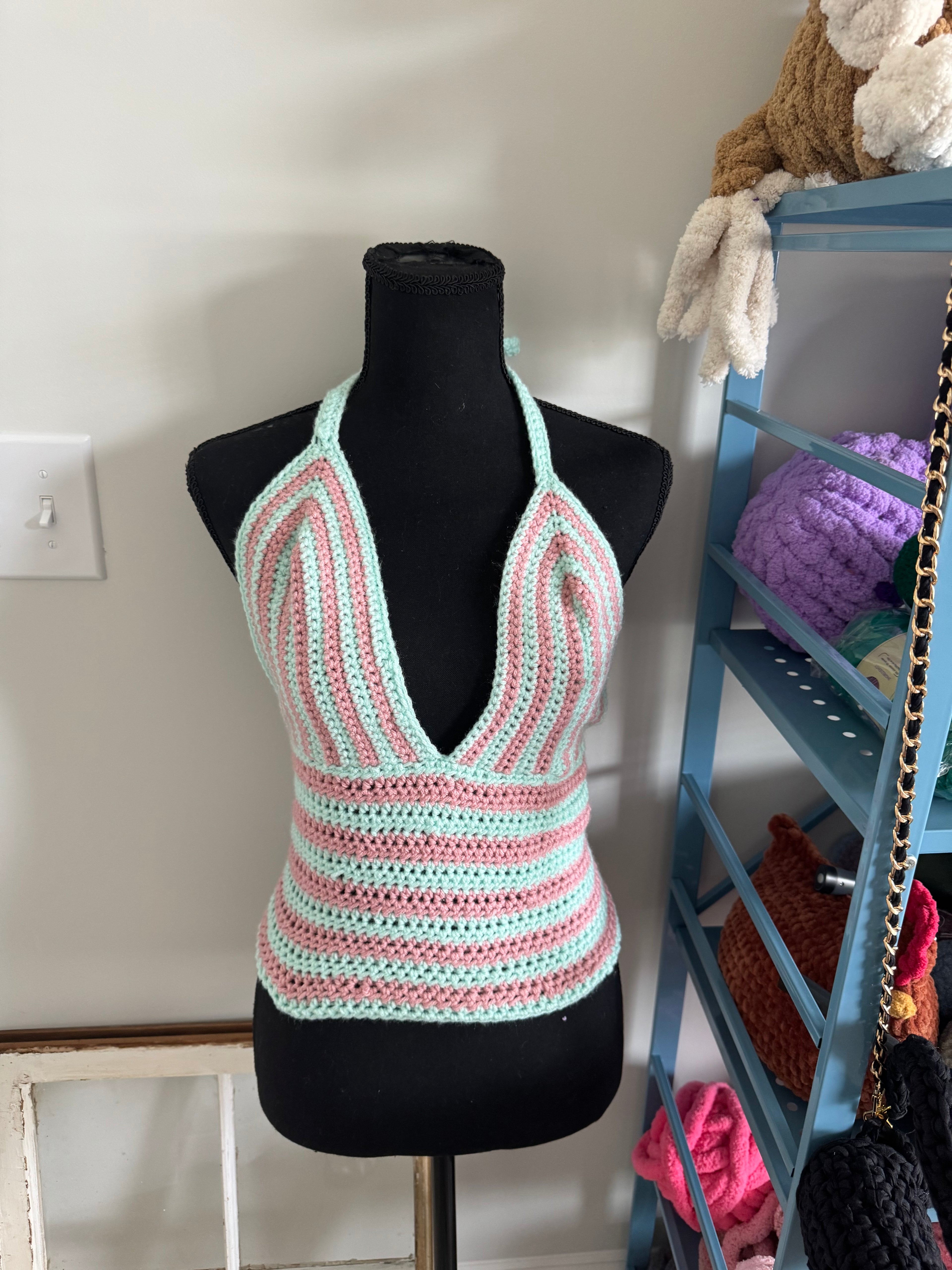 Handmade crochet tank top