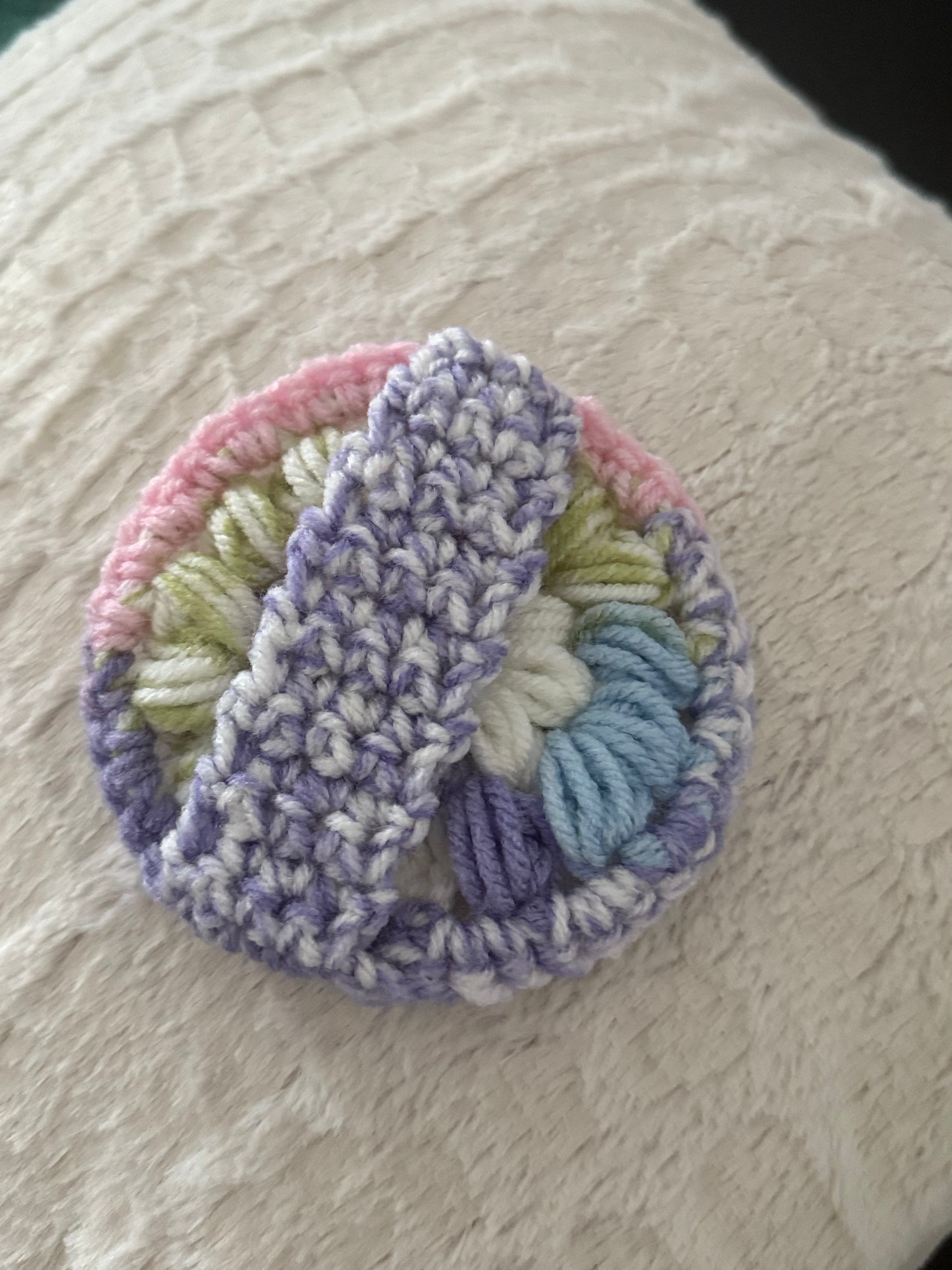 Handmade Crochet Face Scrubbie Set of 3