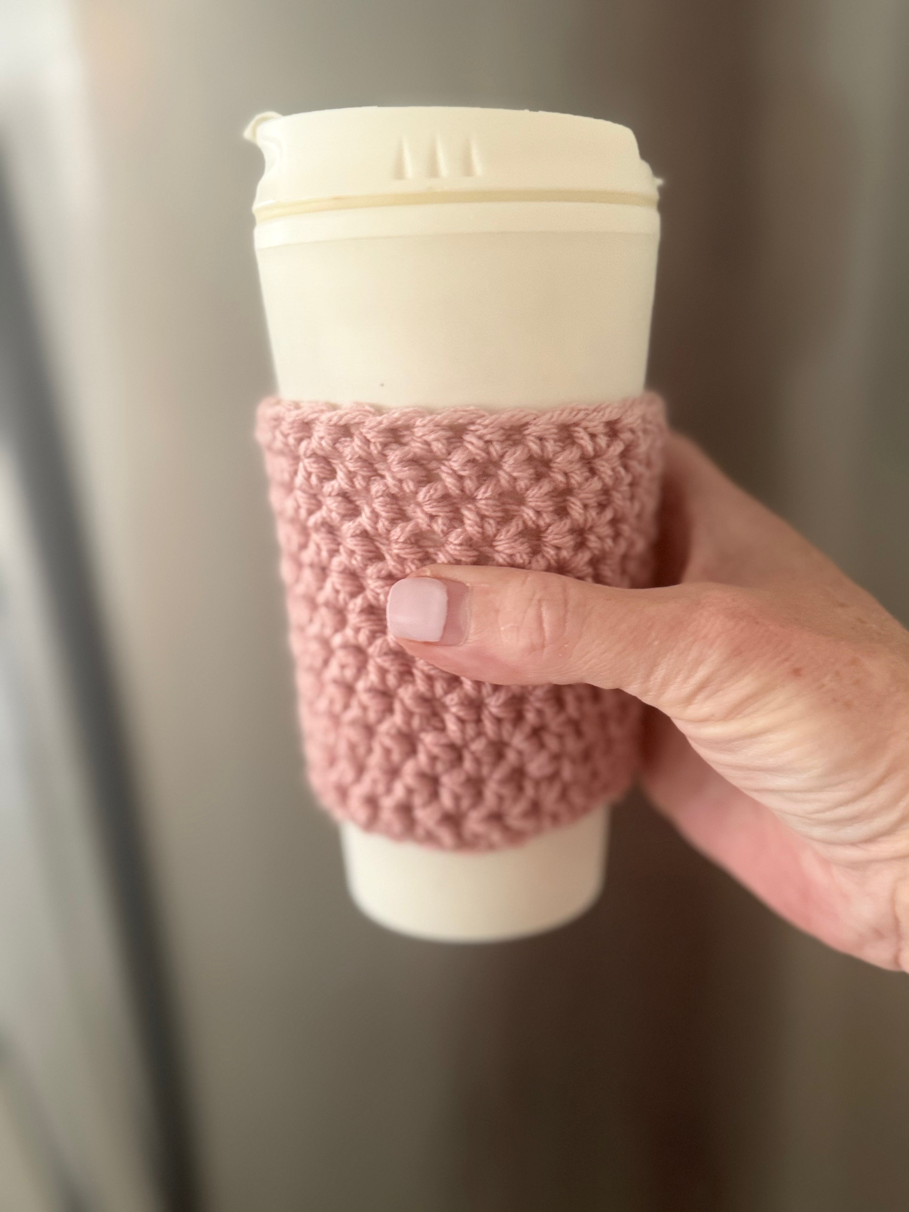 Handmade Crochet Coffe Koozie