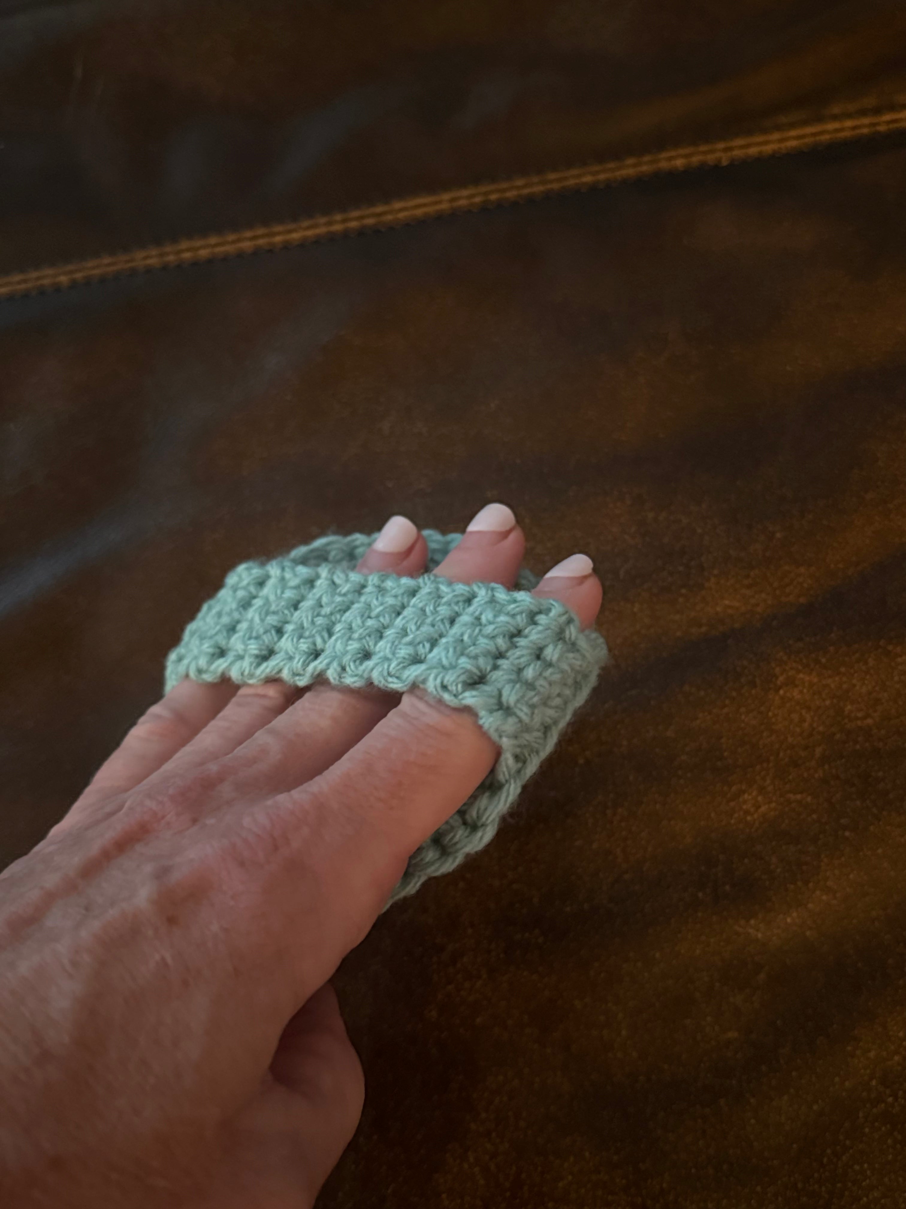 Handmade Crochet Face Scrubbie Set of 3