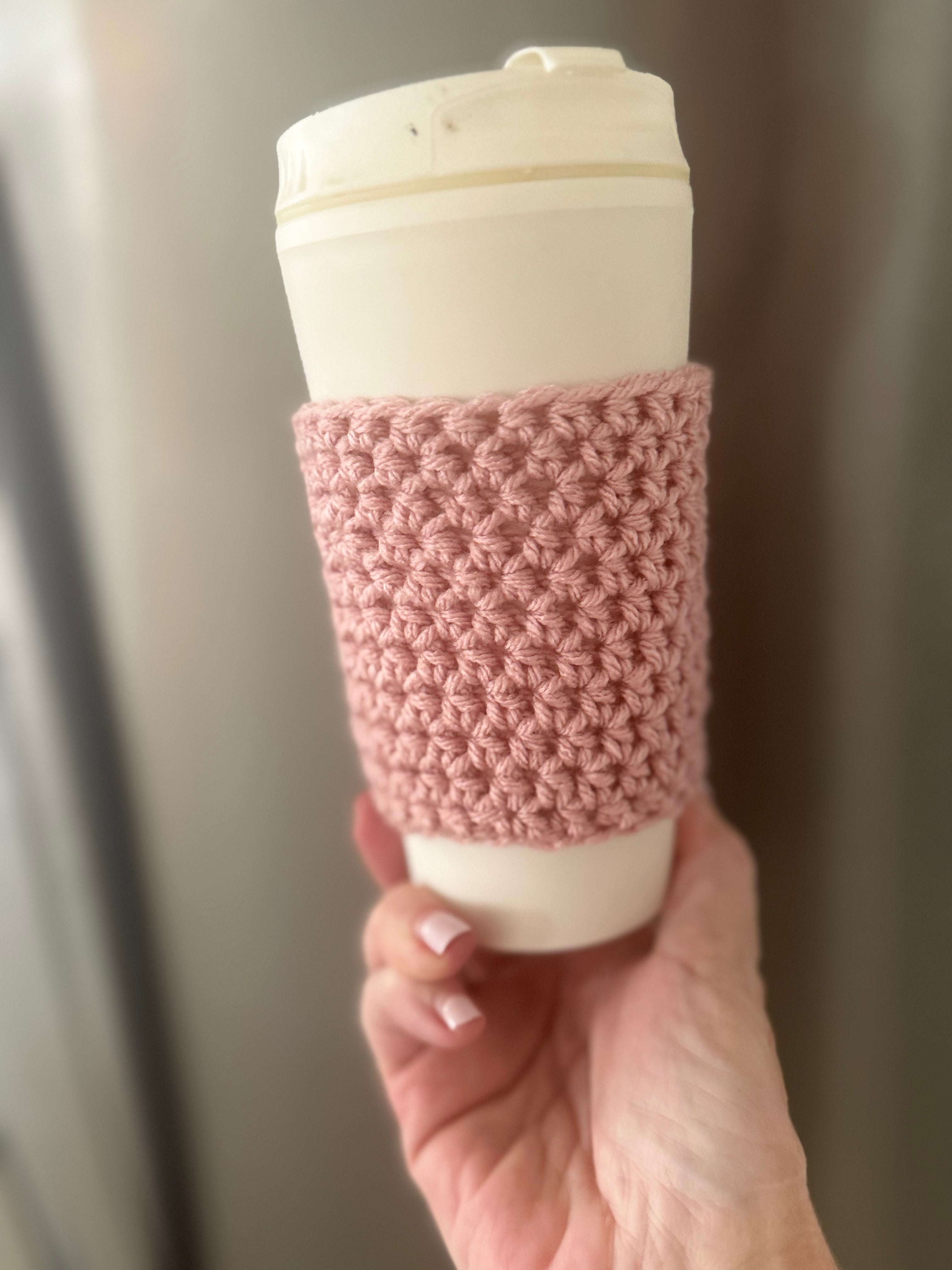 Handmade Crochet Coffe Koozie