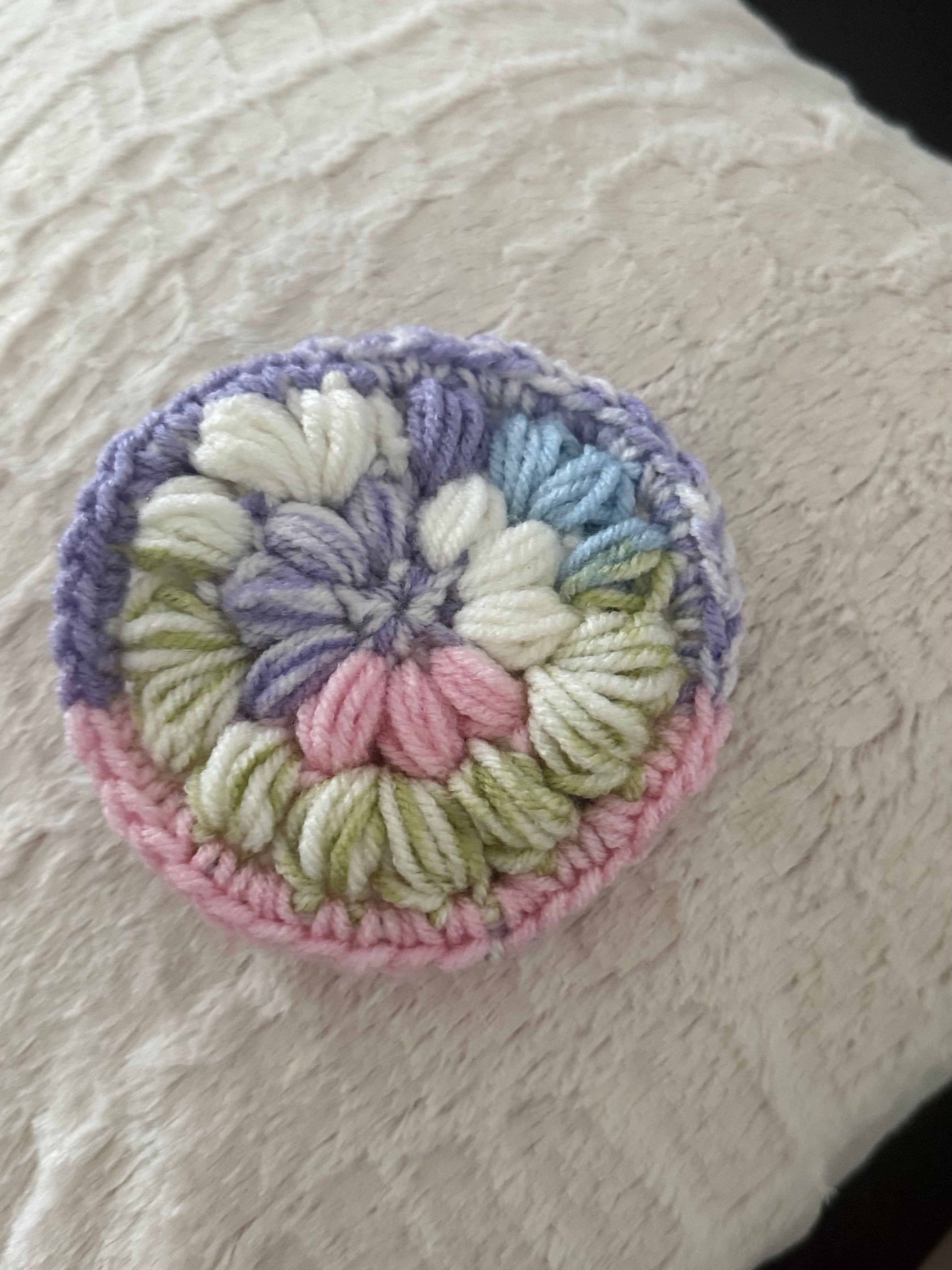 Handmade Crochet Face Scrubbie Set of 3