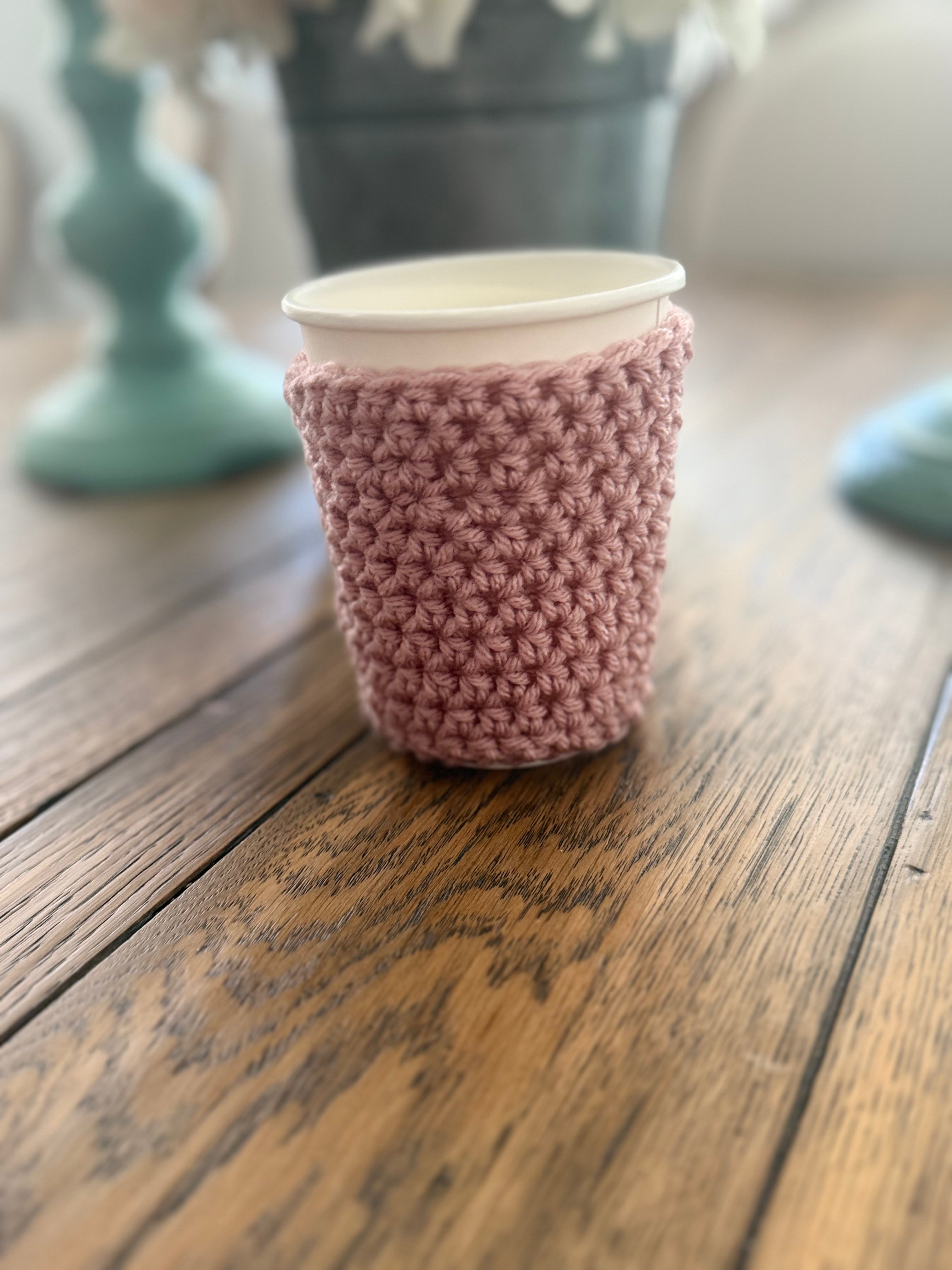 Handmade Crochet Coffe Koozie