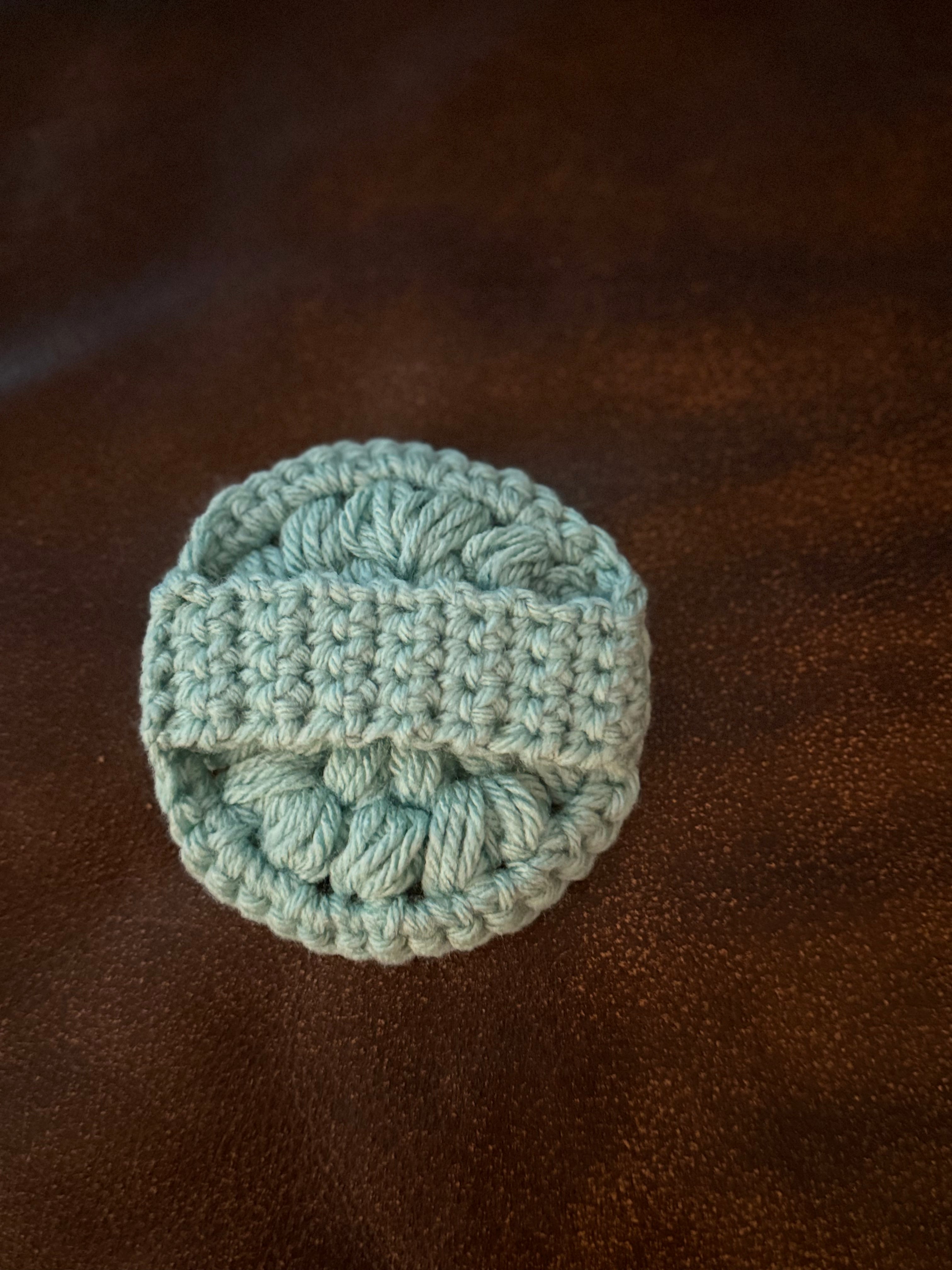 Handmade Crochet Face Scrubbie Set of 3