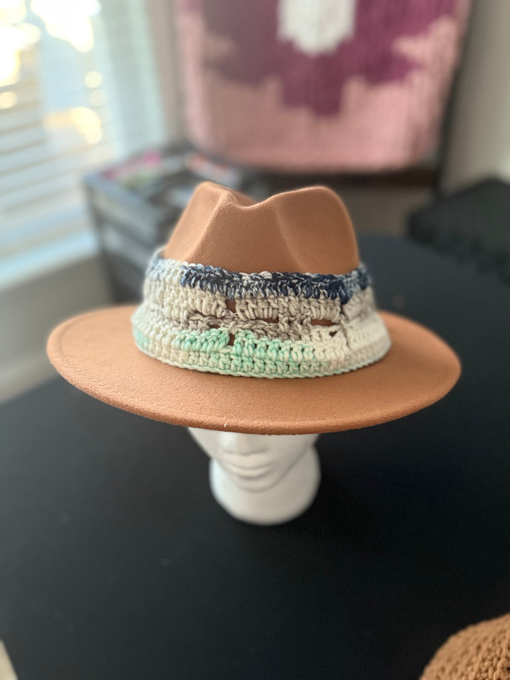 Handmade Crochet Headband/Hat-band