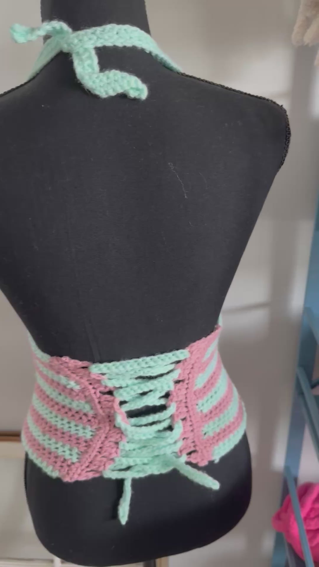 Handmade crochet tank top